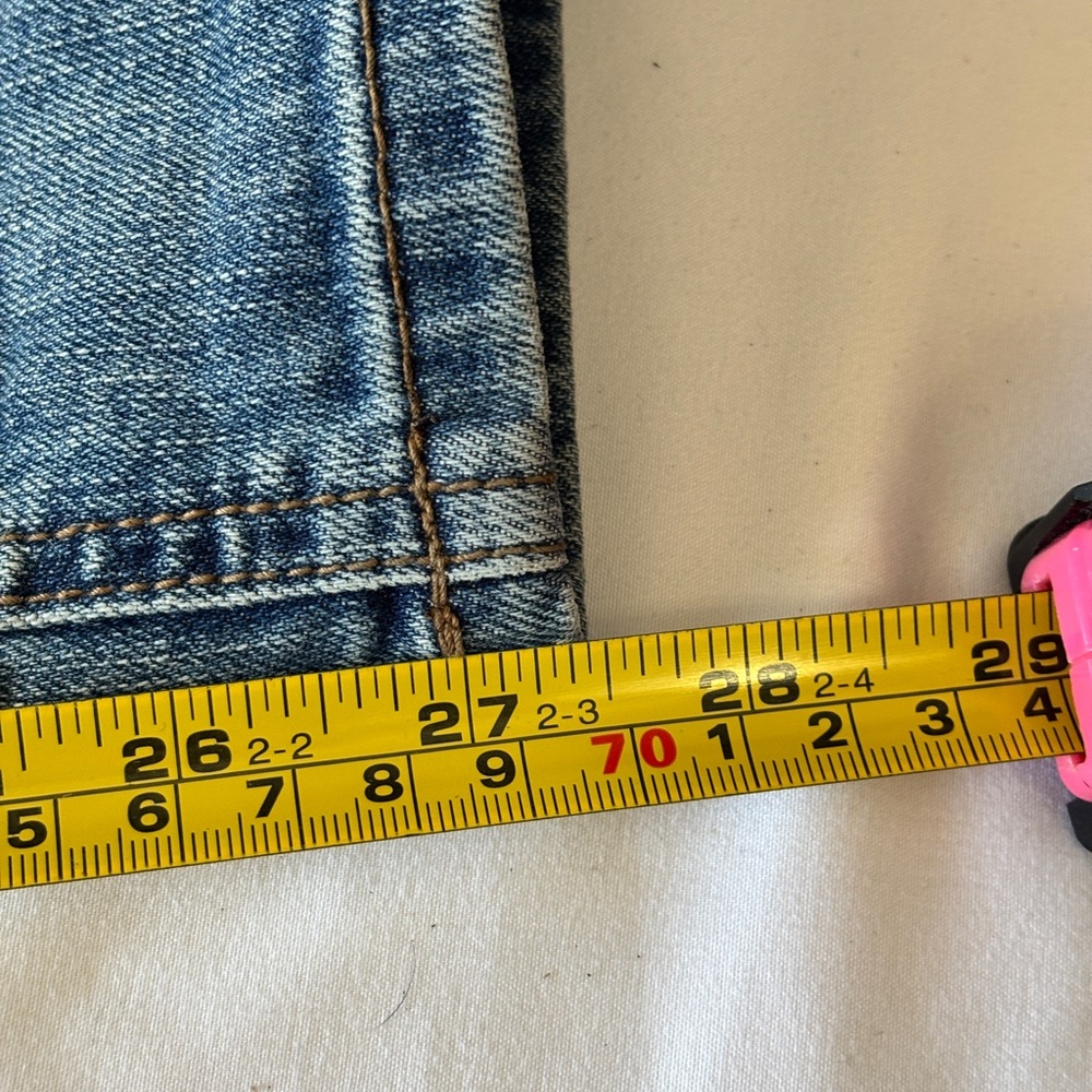 SoHo New York & Co 6 Jeans with patches. Roll cuffs Fun Hippie Indie Sleeze - Picture 10 of 11